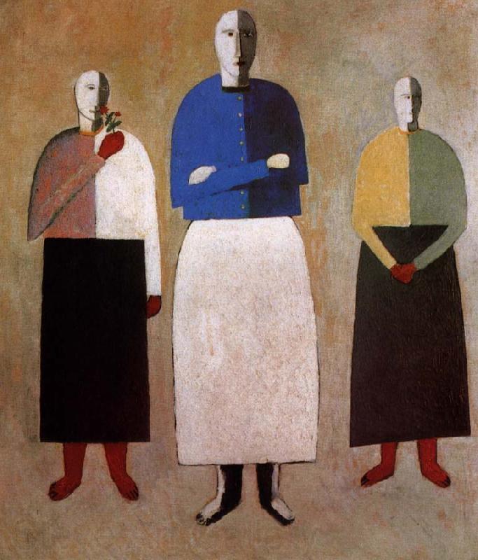 Kasimir Malevich Three Women